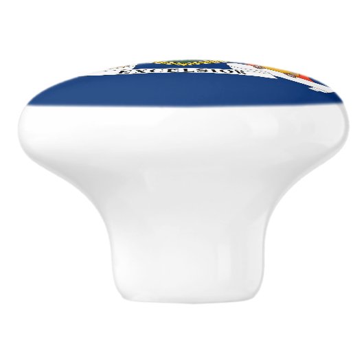 ニューヨーク州旗 セラミックノブ (側面)