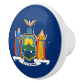 ニューヨーク州旗 セラミックノブ (右)