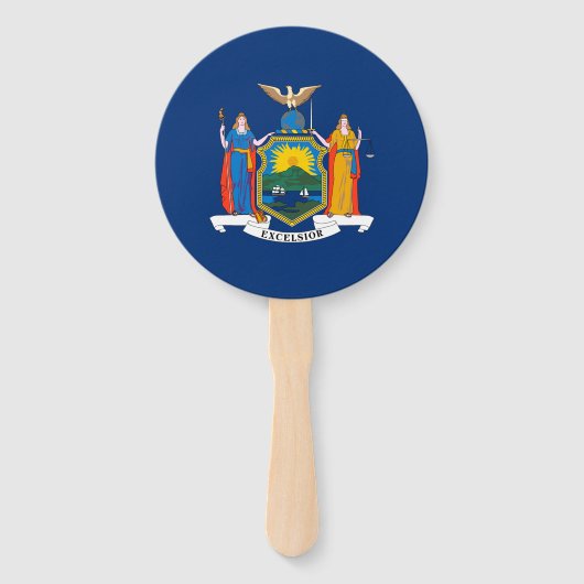 ニューヨーク州旗 ハンドファン (正面)