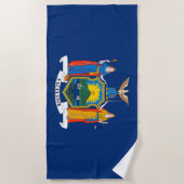 ニューヨーク州旗 ビーチタオル (正面)