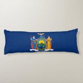 ニューヨーク州旗 ボディピロー (裏面)