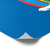 ニューヨーク州旗 –  ポスター (角)