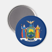 ニューヨーク州旗 マグネット (正面/裏面)