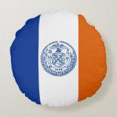 ニューヨーク州旗 ラウンドクッション (裏面)