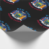 ニューヨーク州旗 ラッピングペーパー (角)