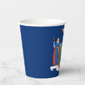 ニューヨーク州旗 紙コップ (正面)