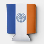 ニューヨーク州旗 缶クーラー (裏面)