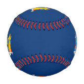 ニューヨーク州旗 野球ボール (裏面)