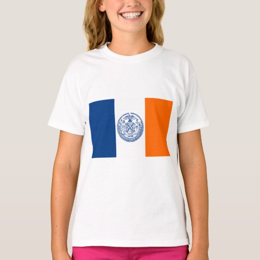 ニューヨーク州旗 Tシャツ (正面)