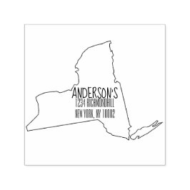 ニューヨーク州自己インキングゴム印 セルフインキングスタンプ