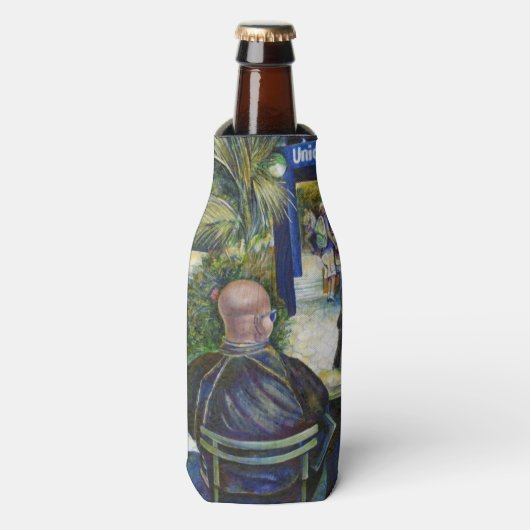 ニューヨーク州遊公園に熱狂的な人々 ボトルクーラー (ボトル正面)