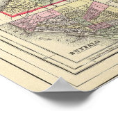 ニューヨーク州 ポスター (角)