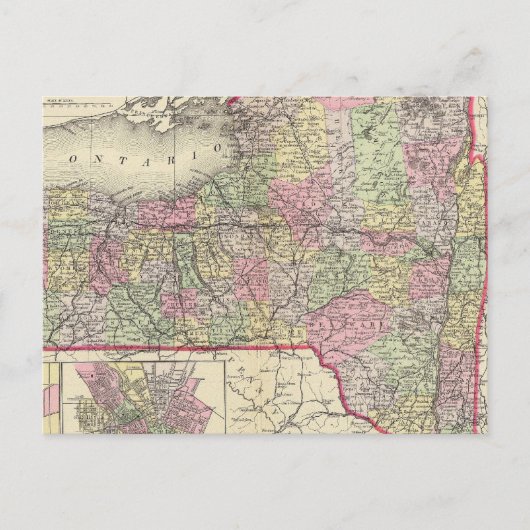 ニューヨーク州 ポストカード (正面)