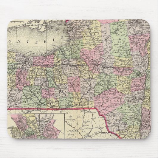 ニューヨーク州 マウスパッド (正面)