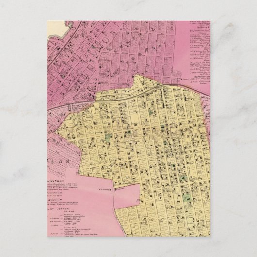 ニューヨーク州Mt Vernon ポストカード (正面)