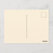 ニューヨーク市からのご挨拶 ポストカード (裏面)