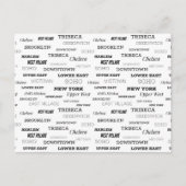 ニューヨーク市からの挨拶 ポストカード (正面)