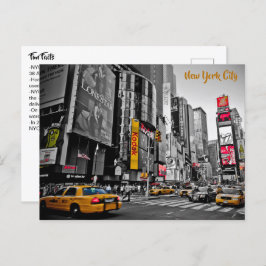 ニューヨーク市に関する興味深いおもしろいの事実 ポストカード