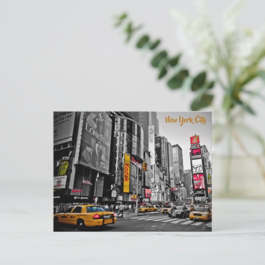 ニューヨーク市に関する興味深いおもしろいの事実 ポストカード (スタンド正面)