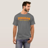 ニューヨーク市のためのZohran Tシャツ (正面フル)