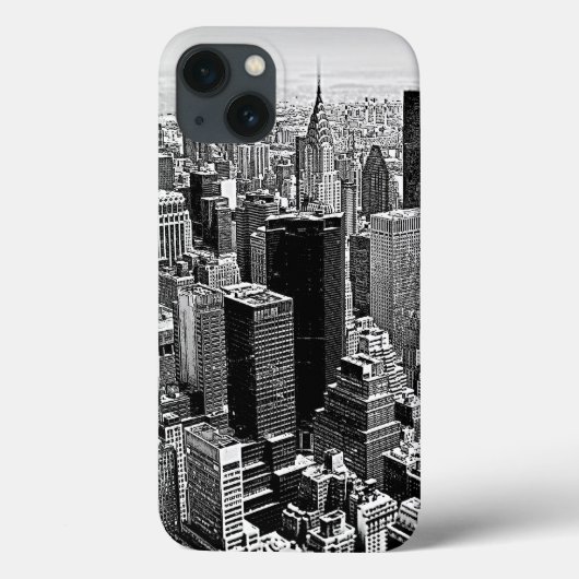 ニューヨーク市のアートワーク Case-Mate iPhoneケース (裏面)