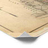 ニューヨーク市のインデックス地図アトラス ポスター (角)