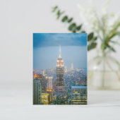 ニューヨーク市のエンパイア・ステート・ビルディング ポストカード (スタンド正面)