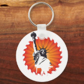 ニューヨーク市のキーチェーン キーホルダー (正面)