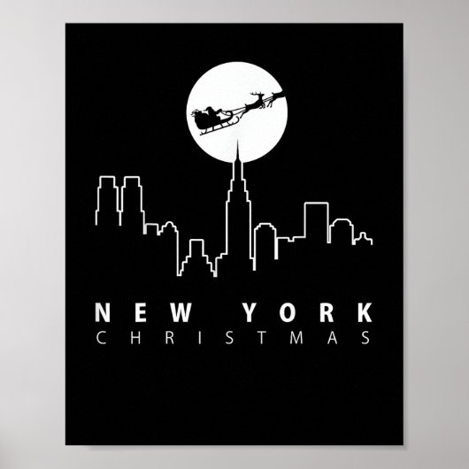 ニューヨーク市のクリスマス ポスター (正面)