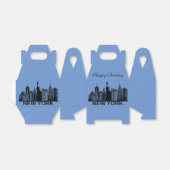 ニューヨーク市のシルエット フェイバーボックス (折り畳みなし)