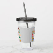 ニューヨーク市のシンボル アクリルタンブラー (左)