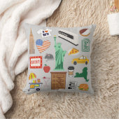 ニューヨーク市のシンボル クッション (ブランケット)