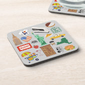 ニューヨーク市のシンボル コースター (左側)