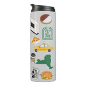 ニューヨーク市のシンボル タンブラー (回転右)