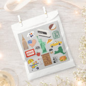 ニューヨーク市のシンボル フェイバーバッグ (クリップ留めされた状態)