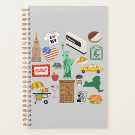 ニューヨーク市のシンボル プランナー手帳