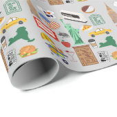 ニューヨーク市のシンボル ラッピングペーパー (ロールコーナー)