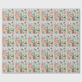 ニューヨーク市のシンボル ラッピングペーパー