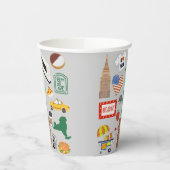 ニューヨーク市のシンボル 紙コップ (左)