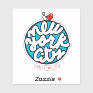 ニューヨーク市のステッカーが大好き シール