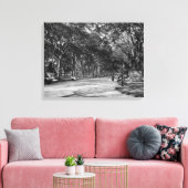 ニューヨーク市のセントラルパークにあるモール キャンバスプリント (インサイチュ (リビング))