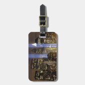 ニューヨーク市のトリビュートライト ラゲッジタグ (正面縦)
