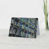 ニューヨーク市のファイアーエスケープポップ・アートのスアート,内空白の部 カード (正面)