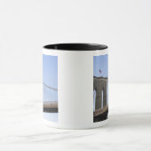 ニューヨーク市のブルックリン·ブリッジ マグカップ (中央)