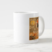 ニューヨーク市のホイト·ア·デイ·ア·ナイト遊 ジャンボコーヒーマグカップ (正面右)