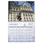 ニューヨーク市の写真カレンダー カレンダー (1月 2027)