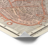 ニューヨーク市の地図 ポスター (角)