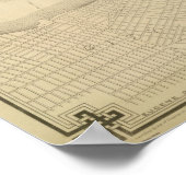 ニューヨーク市の地形図アトラス, 1874 ポスター (角)