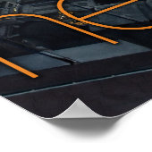 ニューヨーク市の夕暮れ ポスター (角)