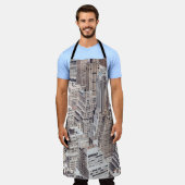 ニューヨーク市の多様な建築、色調 エプロン (着用した状態)